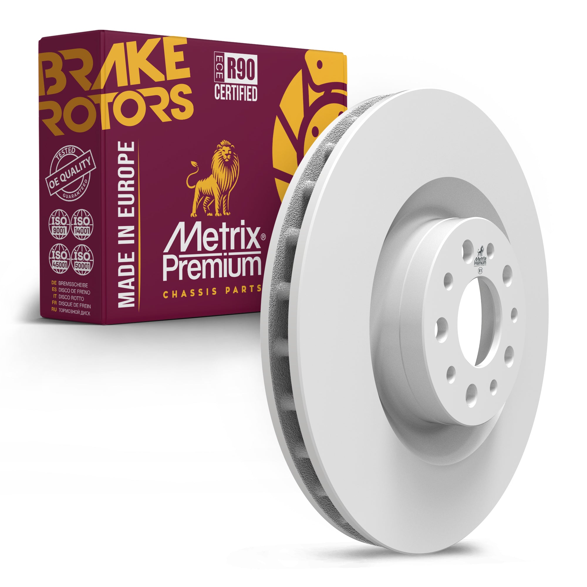 Metrix Premium Front Disc Brake Rotor 83680MF OEM fit auto parts