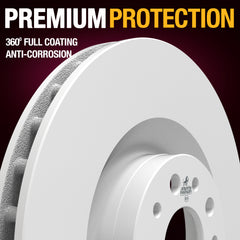 Metrix Premium Front Disc Brake Rotor Kit 92243MT suspension steering brake parts