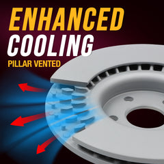 Engineered for thermal stability, they resist warping and maintain consistent stopping power under all driving conditions.