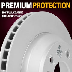 Metrix Premium Rear Disc Brake Rotor Kit 92337MT suspension steering brake parts