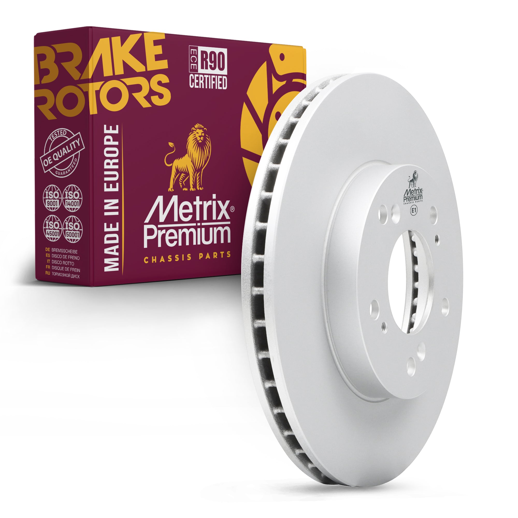 Metrix Premium Front Disc Brake Rotor 83814MF OEM fit auto parts