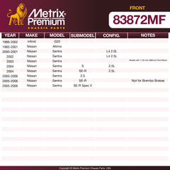 Metrix Premium Chassis Parts suspension steering brake parts