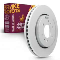 Metrix Premium Chassis Parts - 13.8 inch (350.5mm) Front Coated Vented Disc Brake Rotor Fits 2007-2021 Lincoln Navigator, 2007-2021 Ford Expedition, 2010-2020 Ford F-150, Replacement 09.C274.11