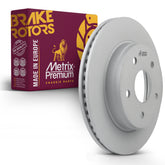 Metrix Premium Chassis Parts - 13.23 inch (336mm) Front Coated Vented Disc Brake Rotor Fits 2002-2010 Dodge Ram 1500, 2004-2009 Durango, 2007-2009 Chrysler Aspen, 2011-18 Ram 1500, 19-21 1500 Classic