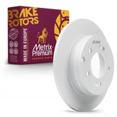 Metrix Premium Chassis Parts - 11.19 inch (284.15mm) Rear Coated Solid Disc Brake Rotor Fits 2006-2010 Hyundai Sonata, 2010-2011 Hyundai Azera, 2014-2016 Kia Cadenza, 08.A708.10, Made in Europe