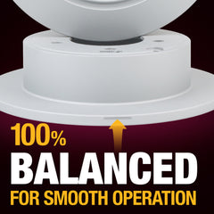 Engineered for thermal stability, they resist warping and maintain consistent stopping power under all driving conditions.