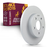 Metrix Premium Chassis Parts - 10.63 inch (270mm) Rear Coated Solid Disc Brake Rotor Fits Chevrolet HHR, Saturn Aura, Chevrolet Cobalt, Malibu, Pontiac G6, Pontiac G5, Saturn Ion, 08.B600.11
