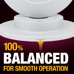 Engineered for thermal stability, they resist warping and maintain consistent stopping power under all driving conditions.