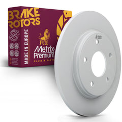 Metrix Premium Chassis Parts - 12.01 inch (305mm) Rear Coated Solid Disc Brake Rotor Fits 2008-2016 Dodge Grand Caravan, 2008-2016 Chrysler Town & Country, 2009-13 Journey, Volkswagen Routan, Ram C/V