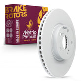 Metrix Premium Chassis Parts - 10.83 inch (275mm) Front Coated Vented Disc Brake Rotor Fits 2008-2014 Scion xD, 2009-2010 Pontiac Vibe, 2009-2019 Toyota Corolla, 2009-2014 Toyota Matrix, 09.A535.21
