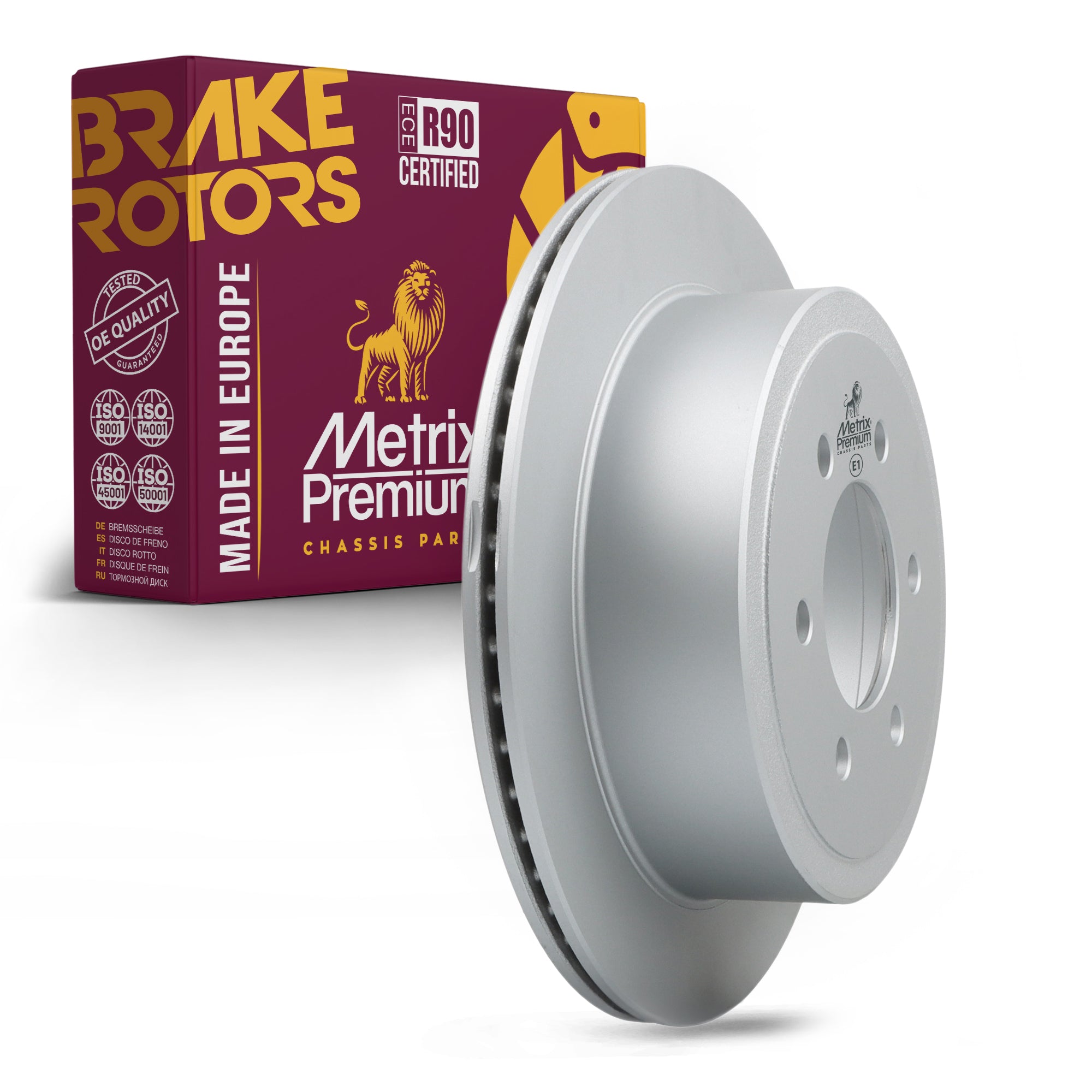 Metrix Premium Rear Disc Brake Rotor 83915MF OEM fit auto parts