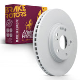 Metrix Premium Chassis Parts - 11.65 inch (296mm) Front Coated Vented Disc Brake Rotor Fits 1999-2003 Lexus RX300, 2002-2004 Toyota Camry, 2004-2006 Lexus ES330, Replacement 09.A110.11 Made in Europe