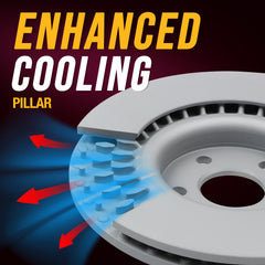 Engineered for thermal stability, they resist warping and maintain consistent stopping power under all driving conditions.