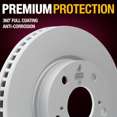 Metrix Premium Front Disc Brake Rotor Kit 92605MT suspension steering brake parts