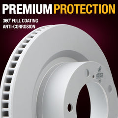 Metrix Premium Front Disc Brake Rotor Kit 92603MT suspension steering brake parts