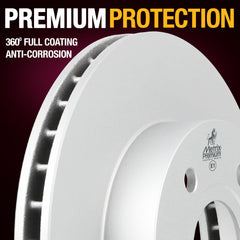 Metrix Premium Front Disc Brake Rotor Kit 92708MT suspension steering brake parts