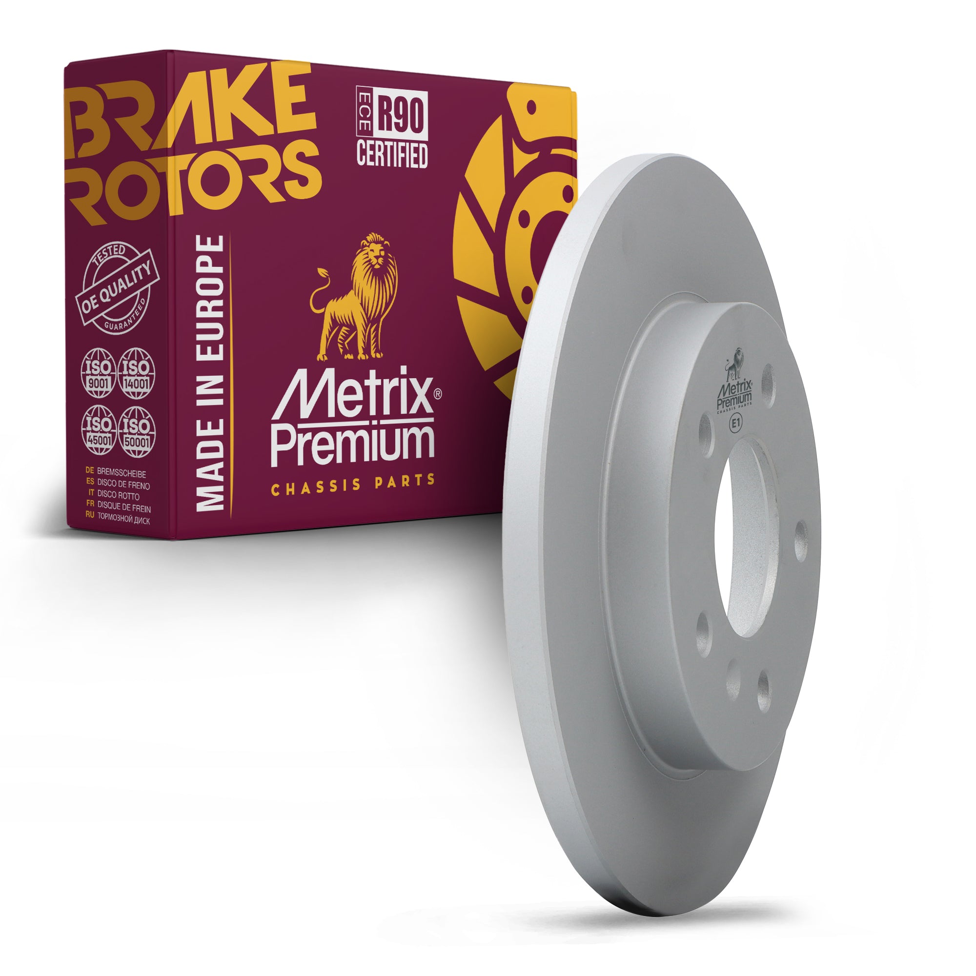 Metrix Premium Rear Disc Brake Rotor 83990MF OEM fit auto parts