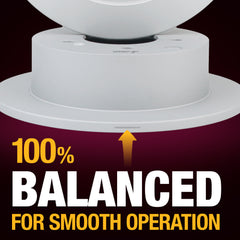 Engineered for thermal stability, they resist warping and maintain consistent stopping power under all driving conditions.