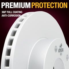 Metrix Premium Front Disc Brake Rotor Kit 92698MT suspension steering brake parts