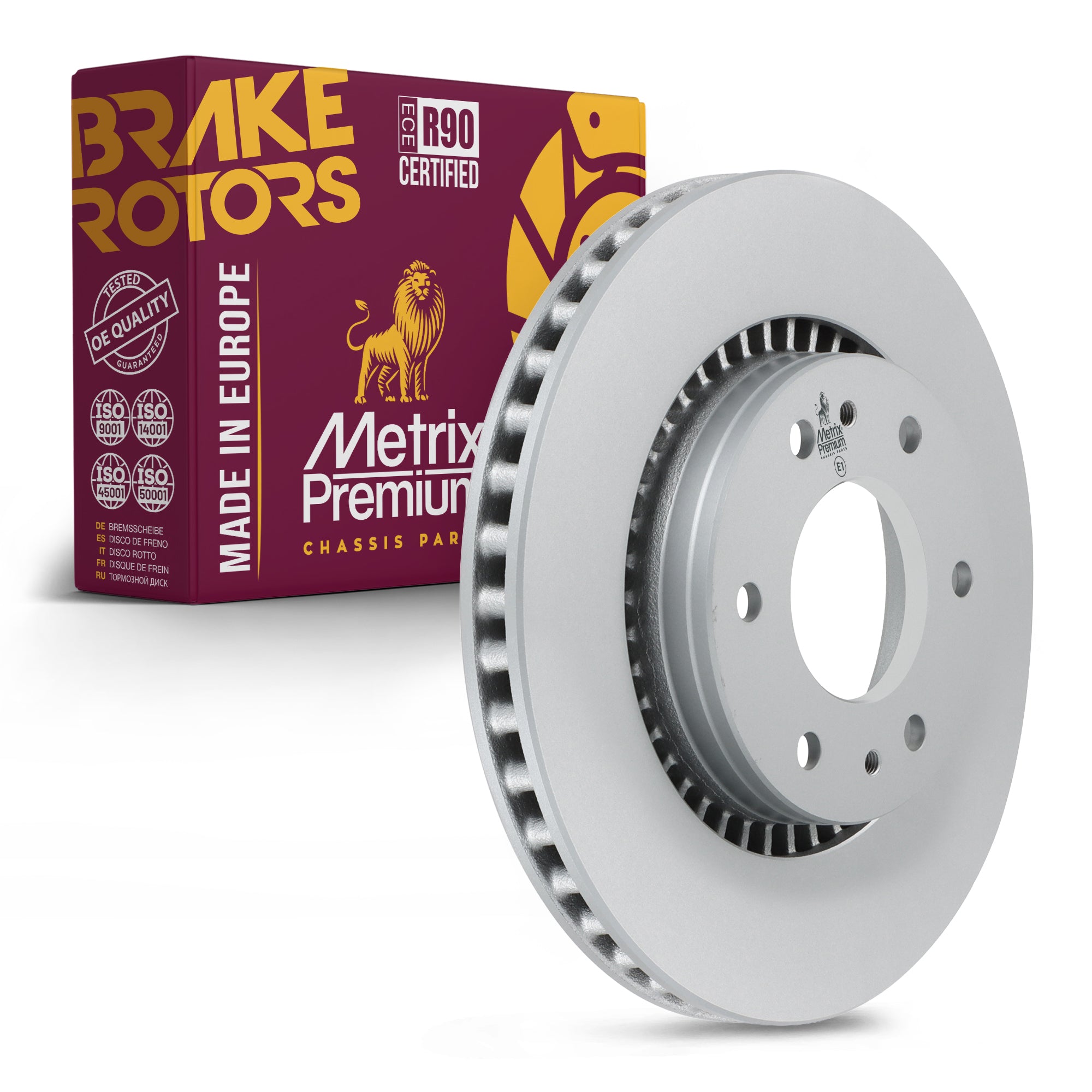 Metrix Premium Front Disc Brake Rotor 84068MF OEM fit auto parts