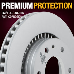 Metrix Premium Front Disc Brake Rotor Kit 92693MT suspension steering brake parts