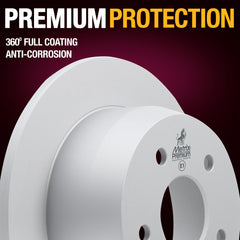 Metrix Premium Rear Disc Brake Rotor Kit 92583MT suspension steering brake parts