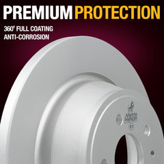 Metrix Premium Rear Disc Brake Rotor Kit 92545MT suspension steering brake parts