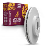 METRIX PREMIUM CHASSIS PARTS Disc Brake Rotor P/N:84122MF Fits: Chevrolet Malibu 08-04, Pontiac G6 07-05