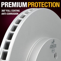 Metrix Premium Front Disc Brake Rotor Kit 92682MT suspension steering brake parts
