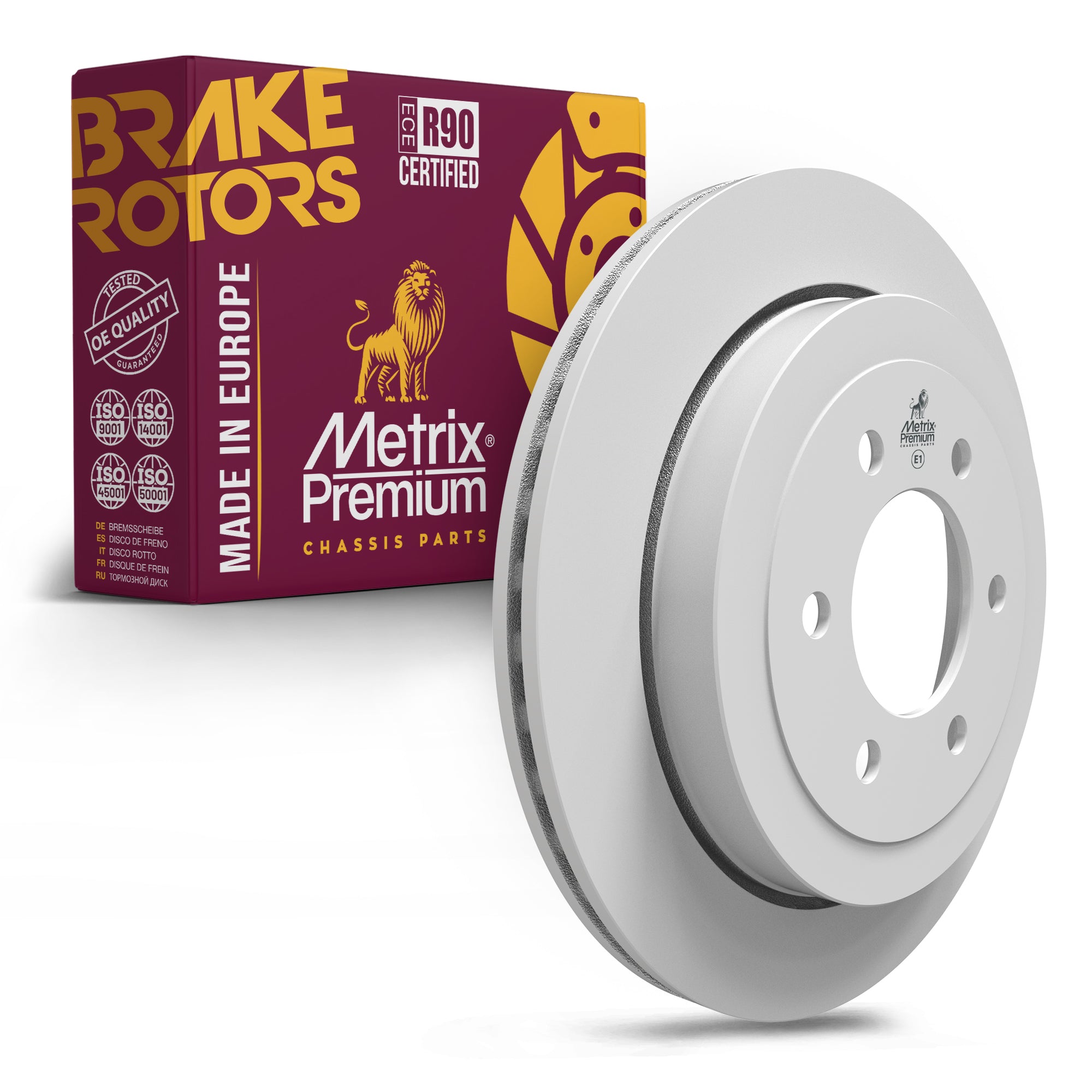 Metrix Premium Rear Disc Brake Rotor 84131MF OEM fit auto parts
