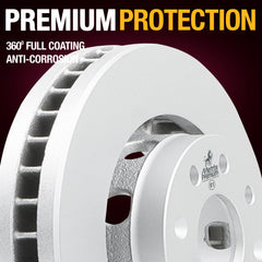 Metrix Premium Front Disc Brake Rotor Kit 92681MT suspension steering brake parts