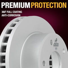 Metrix Premium Front Disc Brake Rotor Kit 92577MT suspension steering brake parts