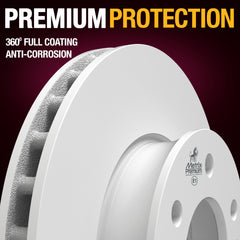Metrix Premium Chassis Parts Front Disc Brake Rotor Kit 92105MT suspension steering brake parts