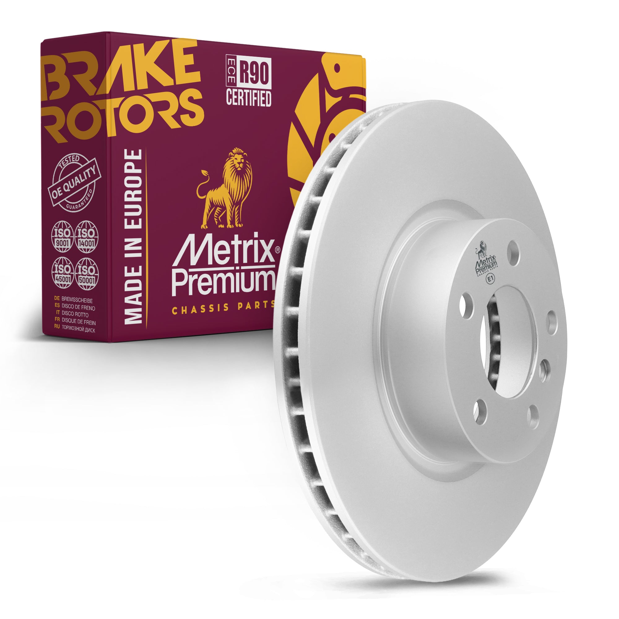 Metrix Premium Front Disc Brake Rotor 84142MF OEM fit auto parts