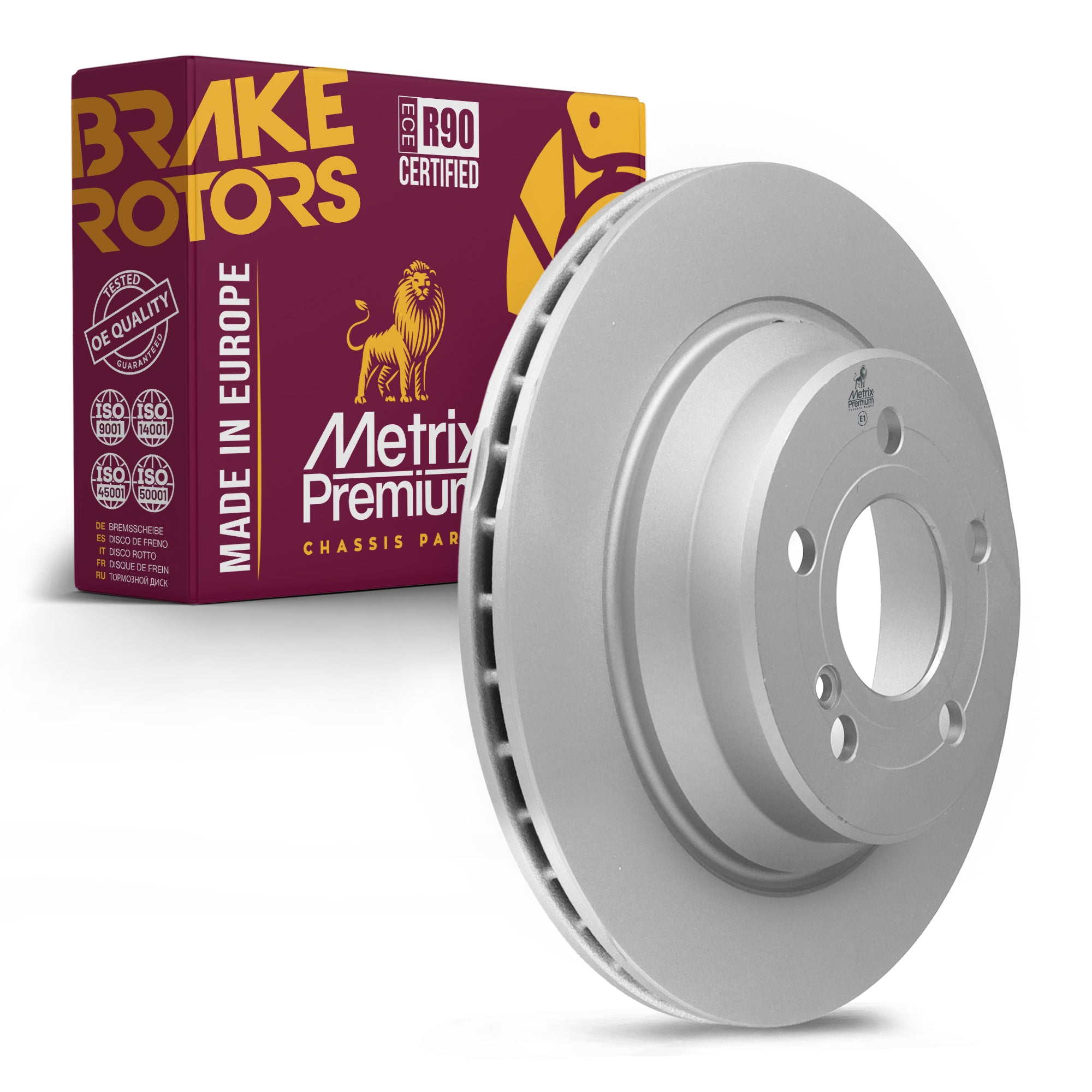 Metrix Premium Rear Disc Brake Rotor 84146MF OEM fit auto parts