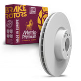 METRIX PREMIUM CHASSIS PARTS Disc Brake Rotor P/N:84154MF Fits: BMW X5 18-07, BMW X6 10-08