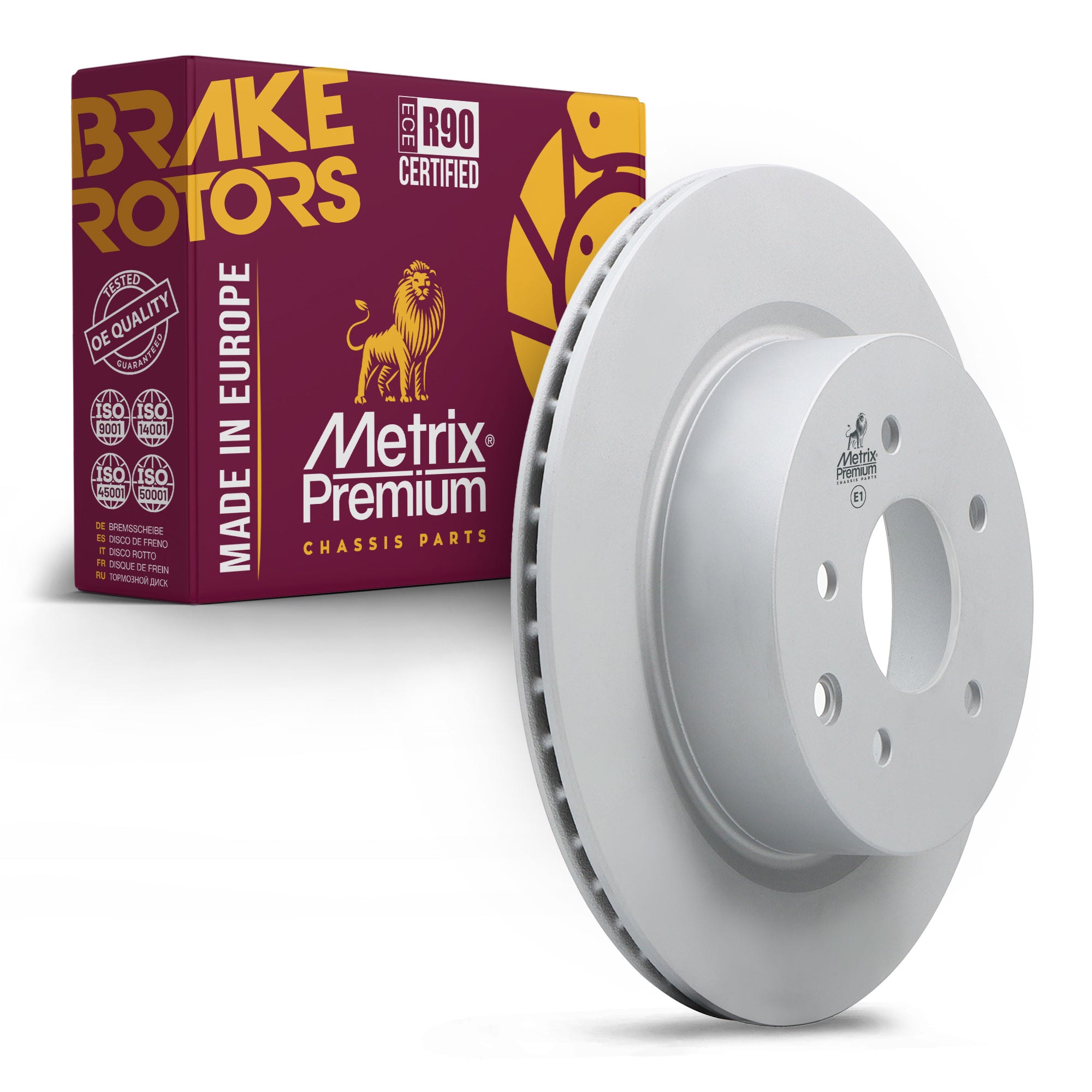Metrix Premium Rear Disc Brake Rotor 84192MF OEM fit auto parts