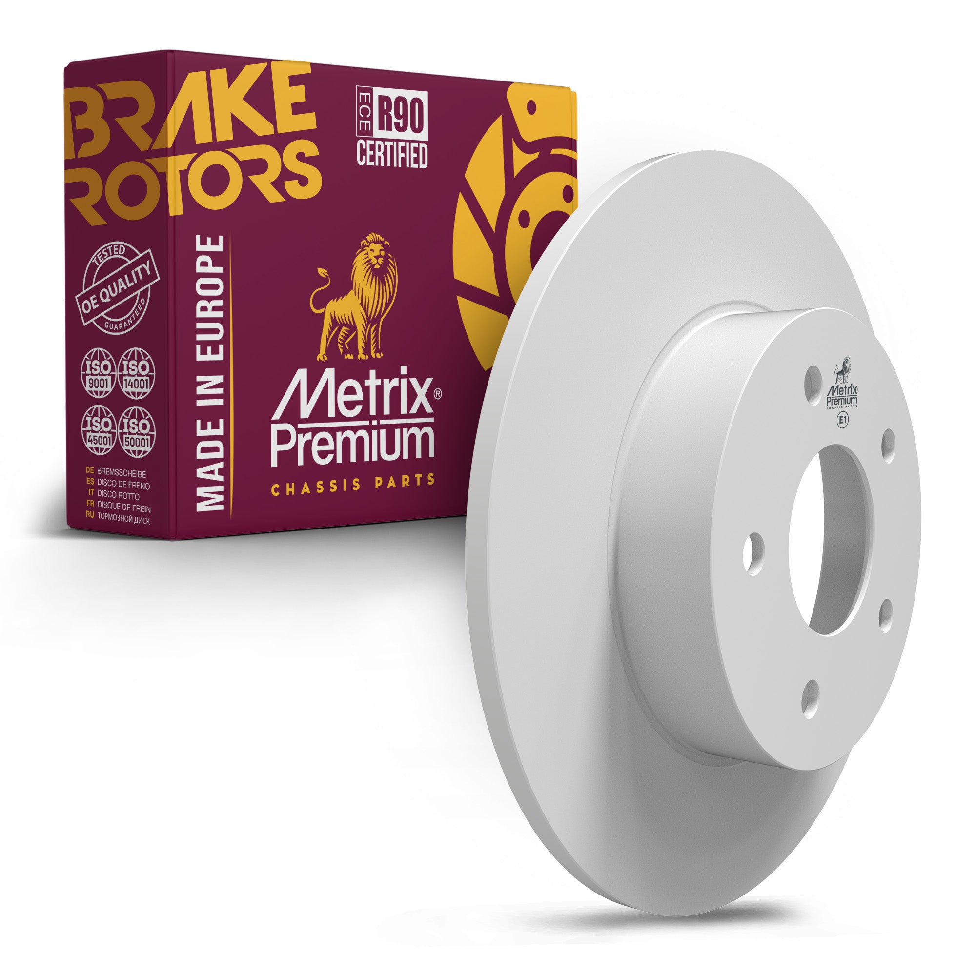 Metrix Premium Chassis Parts Rear Disc Brake Rotor 84283MF OEM fit auto parts