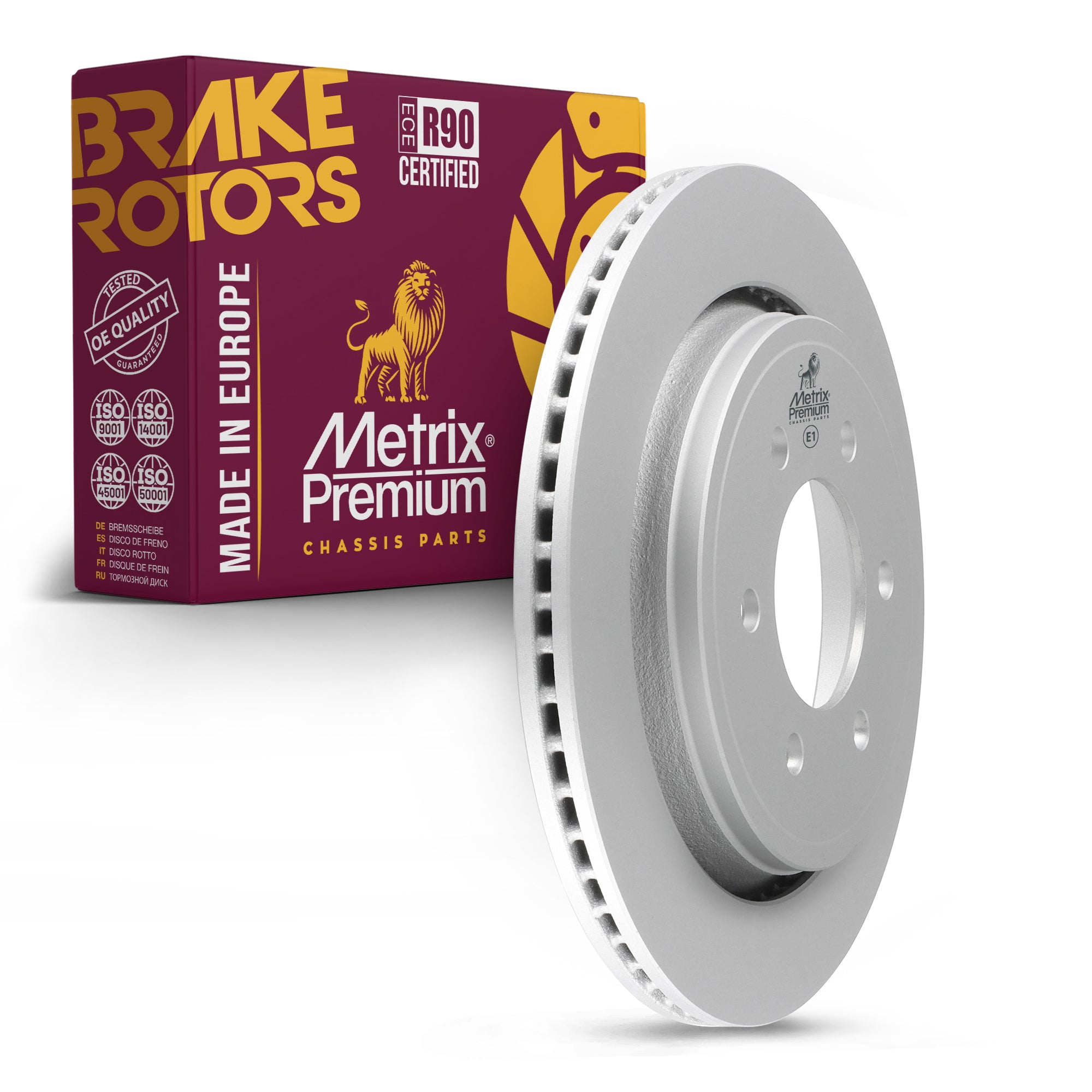Metrix Premium Rear Disc Brake Rotor 84285MF OEM fit auto parts