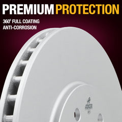 Metrix Premium Front Disc Brake Rotor Kit 92494MT suspension steering brake parts