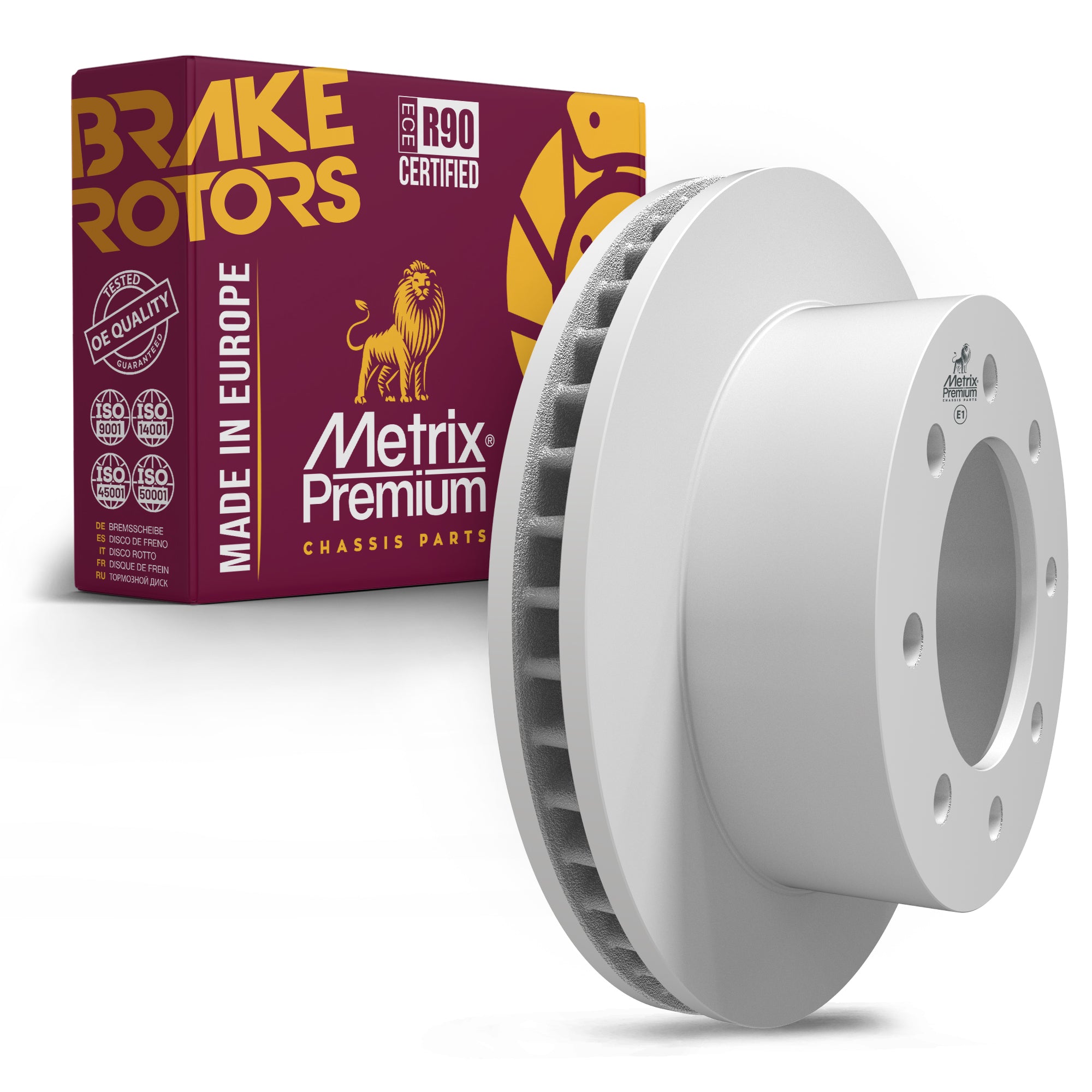 Metrix Premium Chassis Parts Front Disc Brake Rotor 84320MF OEM fit auto parts