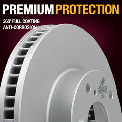 Metrix Premium Front Disc Brake Rotor Kit 92572MT suspension steering brake parts
