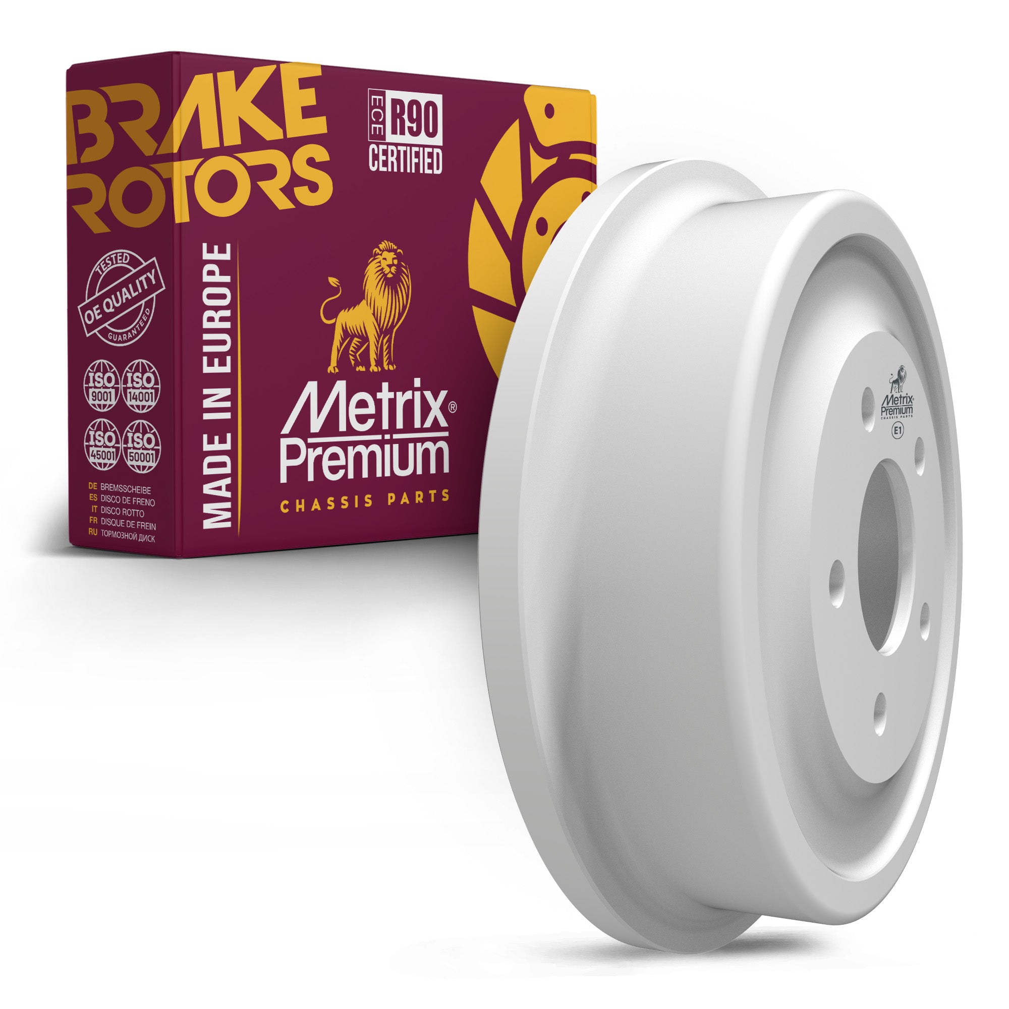 Metrix Premium Chassis Parts Rear Brake Drum 84394MF OEM fit auto parts