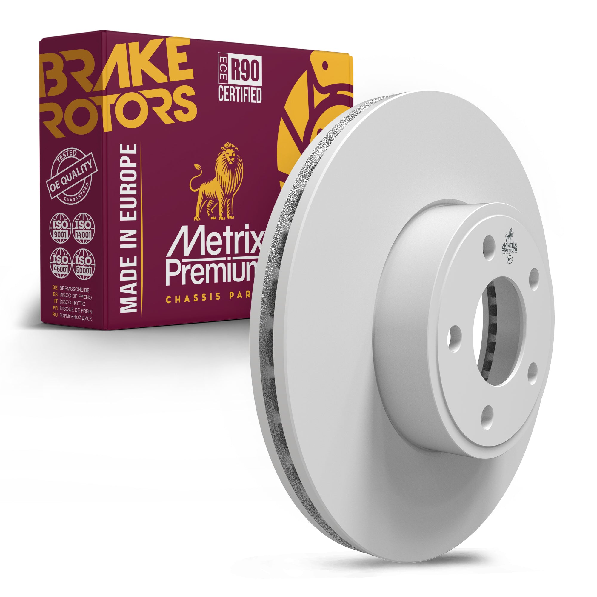 Metrix Premium Chassis Parts Front Disc Brake Rotor 84436MF OEM fit auto parts