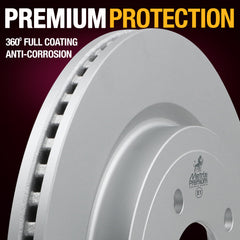 Metrix Premium Rear Disc Brake Rotor Kit 92744MT suspension steering brake parts