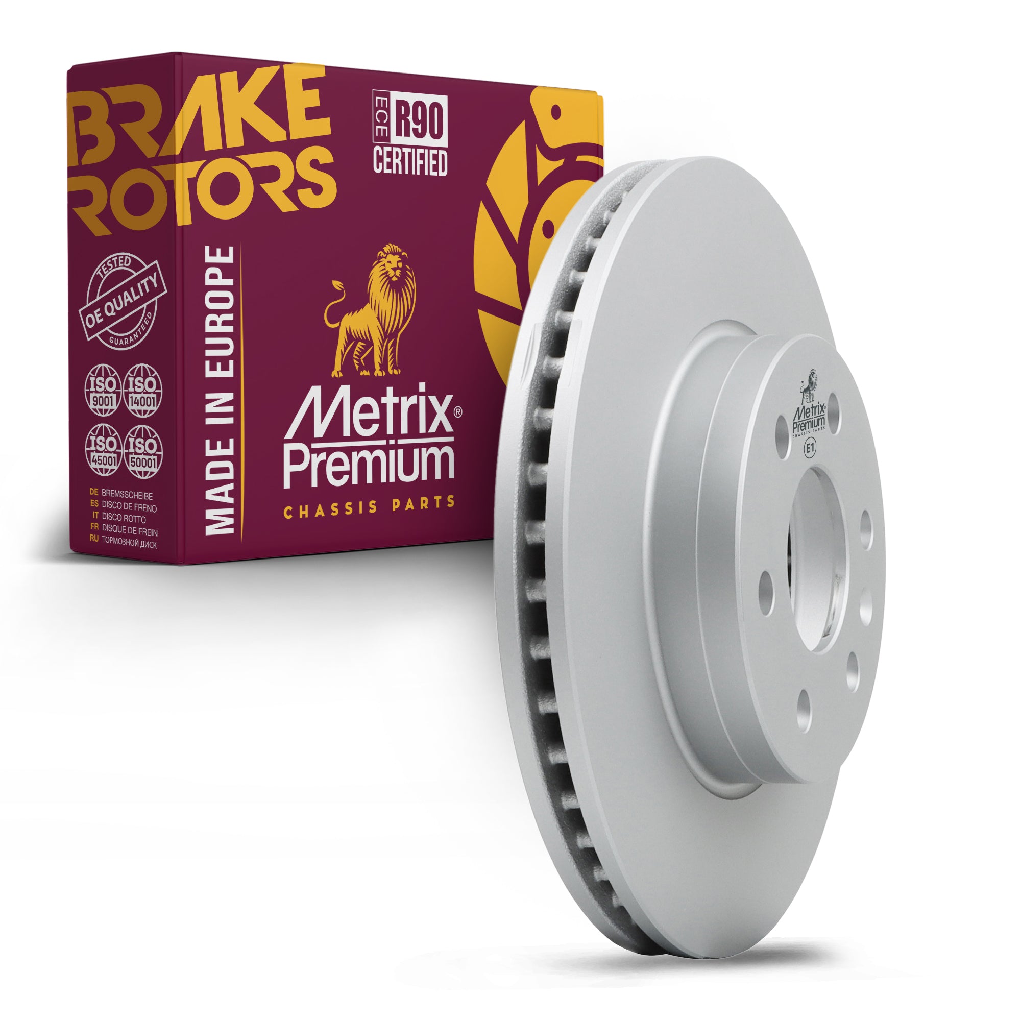 Metrix Premium Front Disc Brake Rotor 84476MF OEM fit auto parts