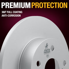 Metrix Premium Rear Disc Brake Rotor Kit 92478MT suspension steering brake parts