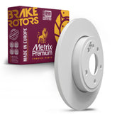 METRIX PREMIUM CHASSIS PARTS Disc Brake Rotor P/N:84492MF Fits: Audi A4 09-05