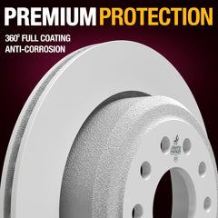 Metrix Premium Rear Disc Brake Rotor Kit 92197MT suspension steering brake parts