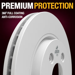 METRIX PREMIUM CHASSIS PARTS Disc Brake Rotor P/N:84523MF Fits: Ford Thunderbird 05-02, Jaguar S-type 05-00, Jaguar Vanden Plas 05-04, Jaguar Xj8 06-04, Lincoln Ls 06-00